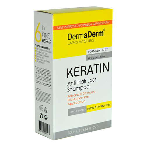Keratin Saç Dökülmesine Karşı Şampuan (Sülfat ve Parafinsiz) 300 ML - 3