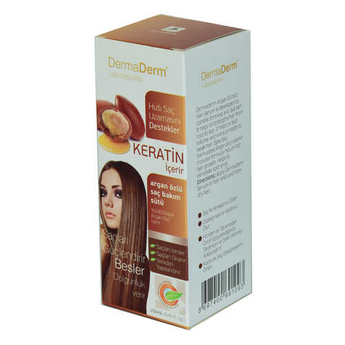 Keratinli Argan Özlü Saç Bakım Sütü Hızlı Saç Uzamasına Etkili 250 ML - 3