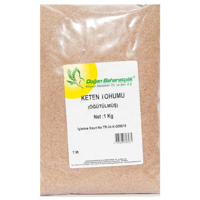 Keten Tohumu Öğütülmüş Doğal 1000 Gr Paket - 2