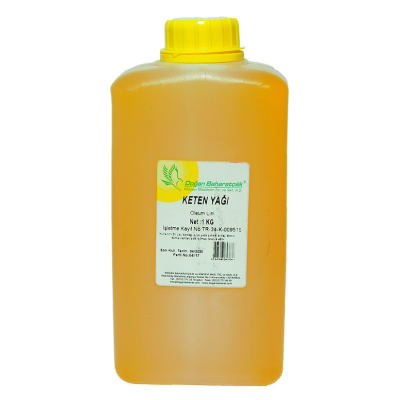 Keten Yağı Pet Bidon 1000 Gr - 1