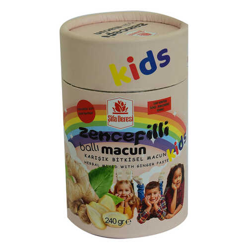 Kids Zencefilli Ballı Bitkisel Karışım Macunu Çocuklara Özel 240 Gr - 2
