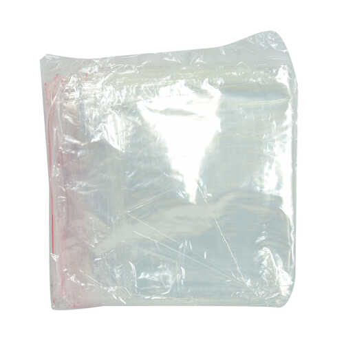 Kilitli Naylon Torba Poşet 19X25 Cm Şeffaf 100 Adet 1 Paket - 1