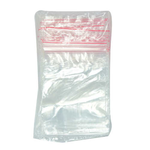 Kilitli Naylon Torba Poşet 9X11 Cm Şeffaf 100 Adet 1 Paket - 1