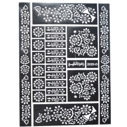 Kına Şablonu 25x18 2020-D