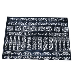Kına Şablonu 35X25 - 002