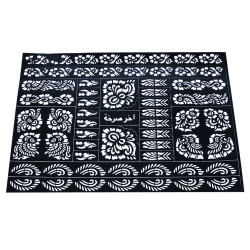 Kına Şablonu 35X25 - 003