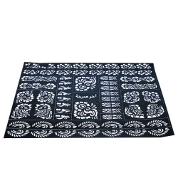 Kına Şablonu 35X25 - 003 (1)