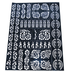 Kına Şablonu 35X25 - 003 - 3