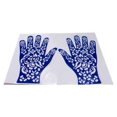 Kına Şablonu El Deseni 03 - 1