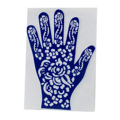 Kına Şablonu El Deseni 03 - 2