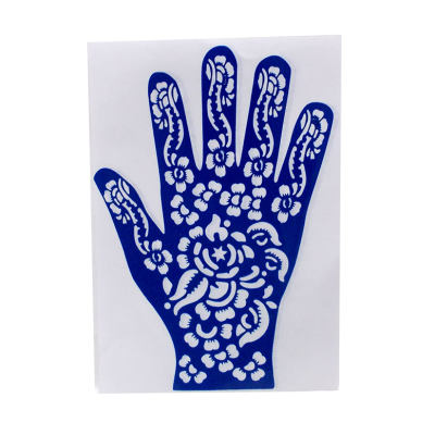 Kına Şablonu El Deseni 03 - 4