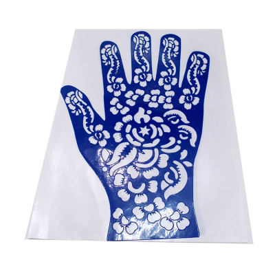 Kına Şablonu El Deseni 03 - 5