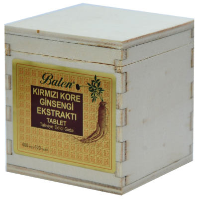 Kırmızı Kore Ginsengi Ekstraktı 120 Tablet - 4