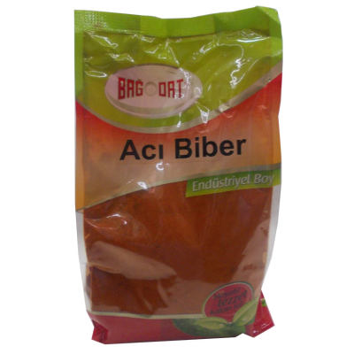 Kırmızı Toz Biber Acılı Renk Biberi 1000 Gr Paket - 1