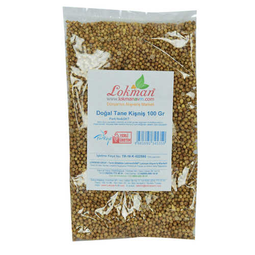 Kişniş Doğal Tane 100 Gr Paket - 2