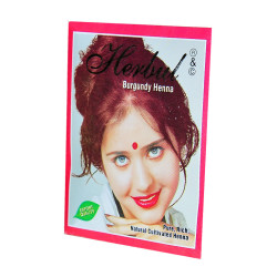 Kızıl Hint Kınası (Burgundy Henna) 10 Gr Paket (1)