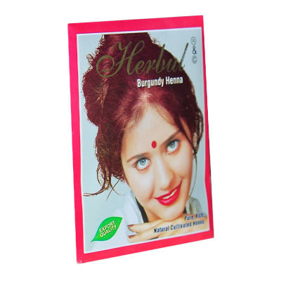 Kızıl Hint Kınası (Burgundy Henna) 10 Gr Paket - 3