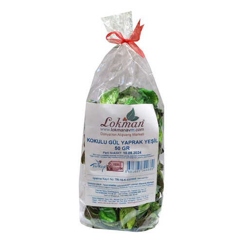 Kokulu Gül Yaprak Yeşil 50 Gr Paket - 2