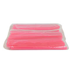 Körüksüz Pipet Ayran Kola Meşrubat Pipeti 19 Cm Kırmızı 150 Adet Paket - 3