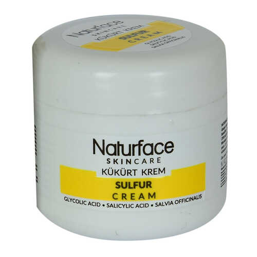 Kükürt Krem Adaçayı Yağlı Cilt Bakımı Sulfur Cream 20 ML - 1