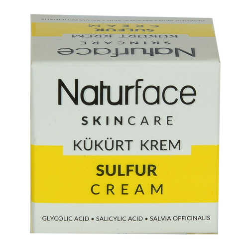 Kükürt Krem Adaçayı Yağlı Cilt Bakımı Sulfur Cream 20 ML - 2