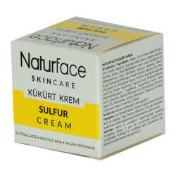 Kükürt Krem Adaçayı Yağlı Cilt Bakımı Sulfur Cream 20 ML - 3