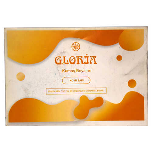 Kumaş Boyası Koyu Sarı 10 Gr Pkt - 1