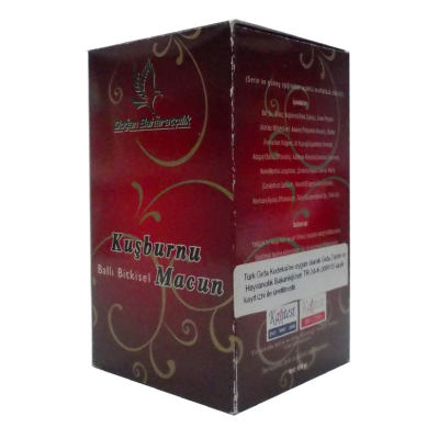 Kuşburnulu Ballı Bitkisel Karışım Cam Kavanoz 450 Gr - 2