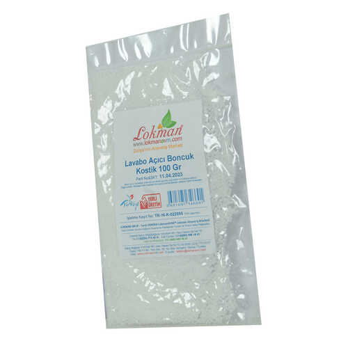 Lavabo Açıcı Boncuk Kostik 100 Gr Paket - 3