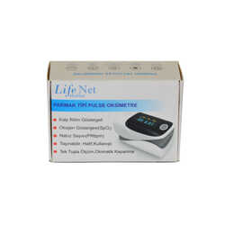 Dijital Pulse Oksimetre Parmaktan Nabız Ölçer Taşınabilir Kalp Ritim Göstergeli Oximeter YK-80A