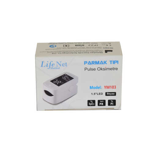 Dijital Pulse Oksimetre Parmaktan Nabız Ölçer Taşınabilir Oximeter YM103 - 1