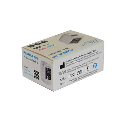Dijital Pulse Oksimetre Parmaktan Nabız Ölçer Taşınabilir Oximeter YM103 - 2