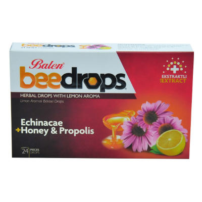 Limon Aromalı Bitkisel Drops 24Adet - 1