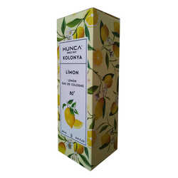 Limon Kolonyası 80 Derece Cam Şişe 250 ML -  Eau De Cologne - 4