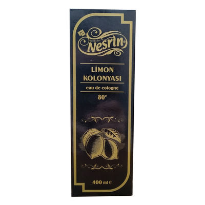 Limon Kolonyası 80 Derece Pet Şişe Kutulu 400 ML -  Eau De Cologne - 3