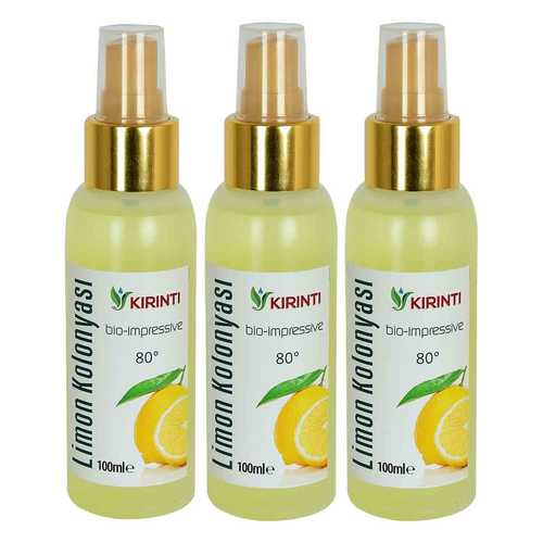 Limon Kolonyası 80° Sprey 3 X 100 ML - 1