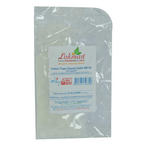 Limon Tuzu Granül Çakıl 100 Gr Paket - 2