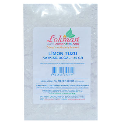 Limon Tuzu Granül Çakıl 50 Gr Paket - 2