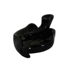 Geri Akış Buhurdanlık Tütsülük Seramik Kalp Siyah Backflow C0888 (1)