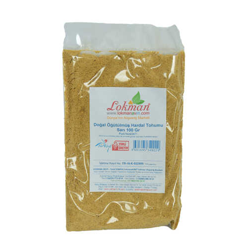 Hardal Tohumu Öğütülmüş Doğal Sarı 100 Gr Paket - 2