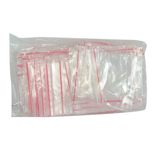 Kilitli Naylon Torba Poşet 5X5 Cm Şeffaf 100 Adet 1 Paket - 1