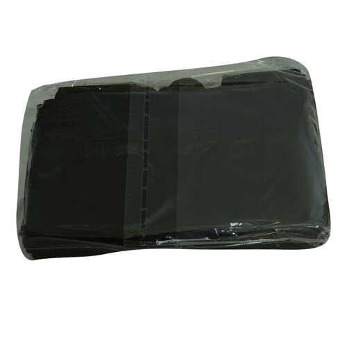 Küçük Boy Atlet Geri Dönüşüm Granül Çanta Poşet 40X25 Cm Kalın Siyah 1000 Gr 1 Paket - 1