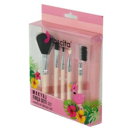 Makyaj Fırça Seti 5 Li Make-Up Brush Set Professional - 2