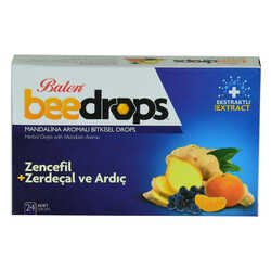Mandalina Aromalı Bitkisel Drops 24 Adet (1)
