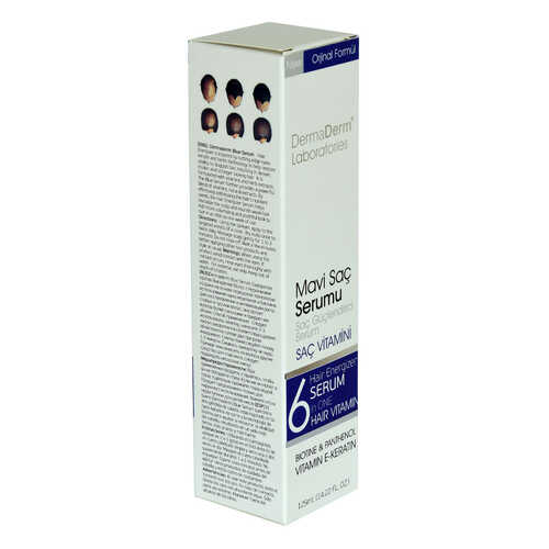 Mavi Saç Serumu Saç Güçlendirici Serum (Biotin Panthenol Vitamin E-Keratin) 125 ML - 5
