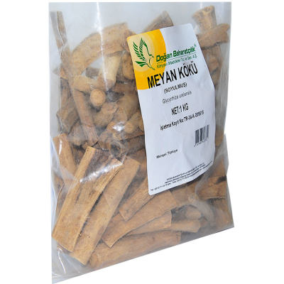 Meyan Kökü Sıyrılmış Çubuk Doğal 1000 Gr Paket - 3