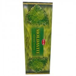 Moldavit Taşı 20 Çubuk Tütsü - Moldavite - 3
