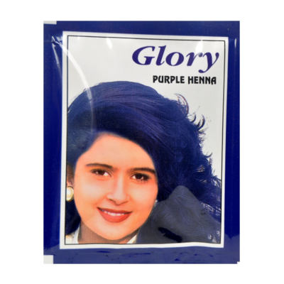 Mor Hint Kınası (Purple Henna) 10 Gr Paket - 2