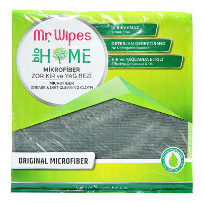 Mr. Wipes Microfiber Zor Kir ve Yağ Bezi 1 Ad - 1