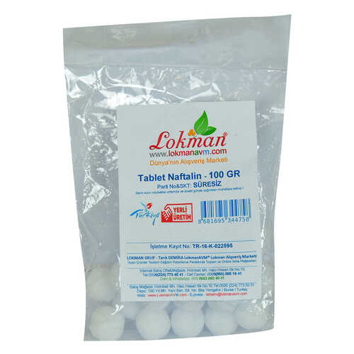 Naftalin Bilya Tablet 100 Gr Paket - 2